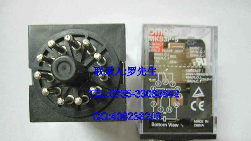 【全新原装】供应OMRON欧姆龙功率继电器MKS2P AC24