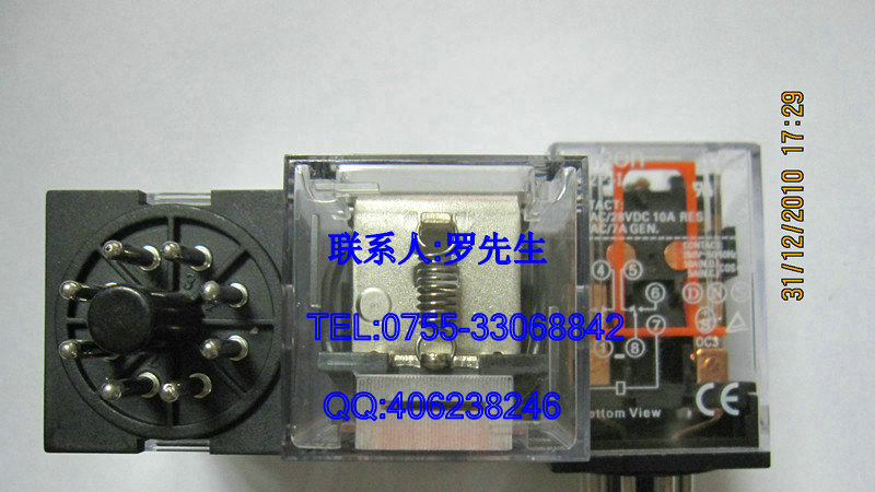 【全新原装】供应OMRON欧姆龙功率继电器MKS2P DC12