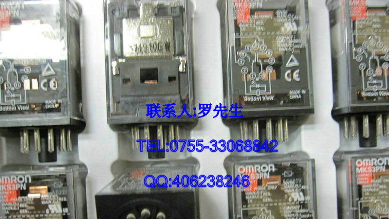 【全新原装】供应OMRON欧姆龙功率继电器MKS2P DC6