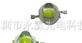 供应1W大功率花生米型LED灯珠双峰型灯珠