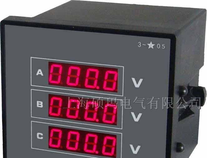 CL48-AI CL48-AI3单相/三相交流电流表48方形数显表
