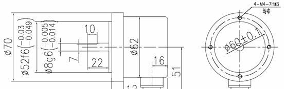 供应增量式光电旋转编码器 实心轴编码器