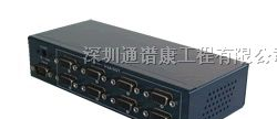 出口标准：1-分8VGA长线驱动立体声分配放大器