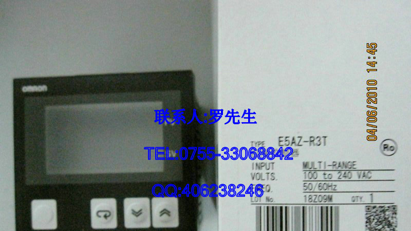【全新原装】供应OMRON欧姆龙温控器E5AZ-R3T