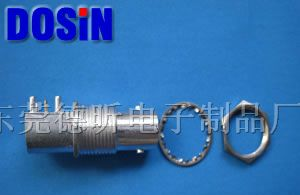 供应BNC四脚90度插PCB连接器
