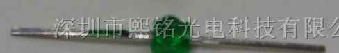 供应LED发光管 小蝴蝶绿发绿长脚 发光二极管
