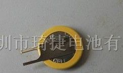 供应琦捷CR1220带脚电池40毫安时
