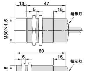 厂家直销M30电感式接近开关 防水 防油