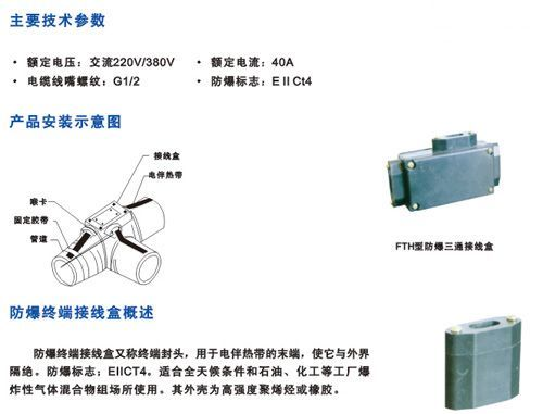 防爆三通接线盒