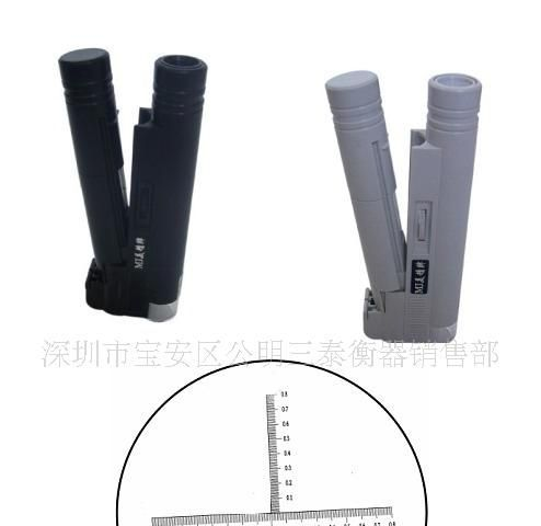 批发便携式带光源读数80X显微镜
