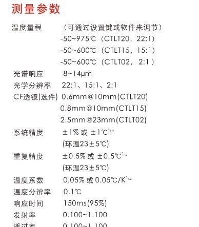 德国欧普士Optris红外测温仪快速响应型红外测温