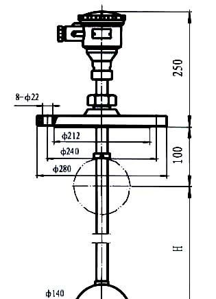 供应UQZ-71LX浮球液位变送器