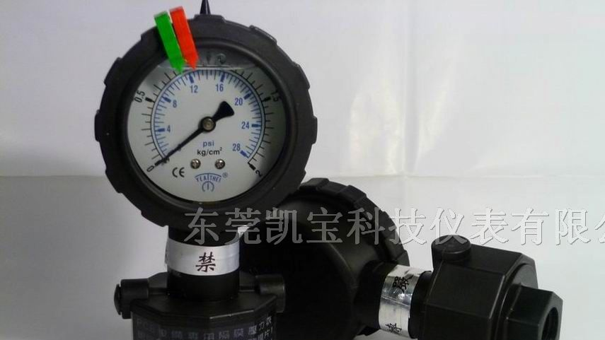 供应分体PP隔膜压力表 线路板压力表