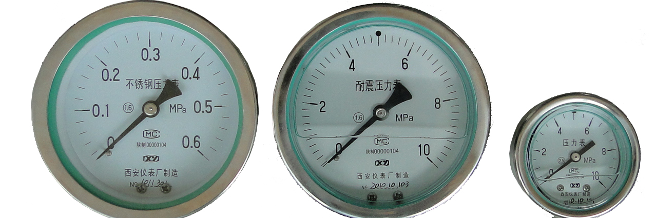 供应全不锈钢压力表YTF-150、YTF-100、YTF-60