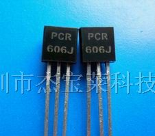 供应直插单向原装长电可控硅PCR606 TO-92