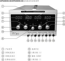 APS3003S-3D双路直流稳压电源/高精度恒压
