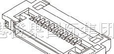 供应molex FPC连接器512964093