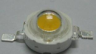 暖白光 正白光 白色 1W 3W大功率LED 灯珠 生产厂家