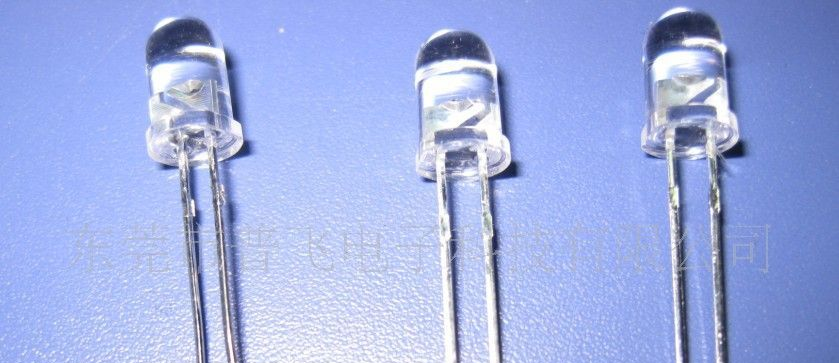 5MM白发红超高亮led灯