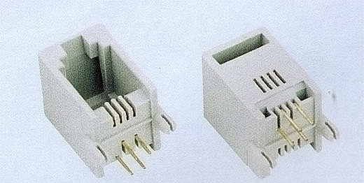 供应金线通讯网络插头、插座RJ45、RJ11