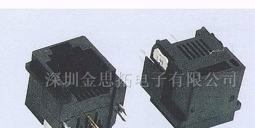 供应金线通讯网络插头、插座RJ45、RJ11