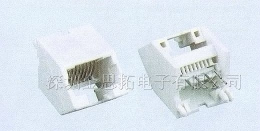 供应金线通讯网络插头、插座RJ45、RJ11（52-62）