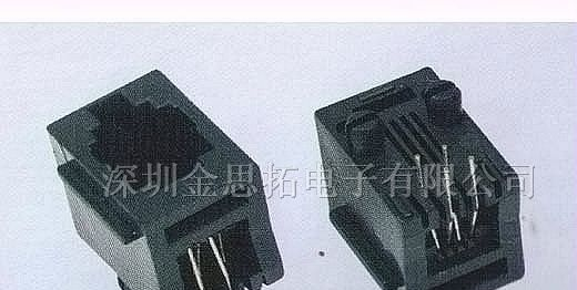 供应金线通讯网络插头、插座RJ45、RJ11
