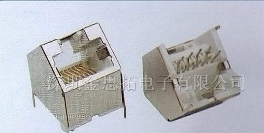 供应金线通讯网络插头、插座RJ45、RJ11（52-61）