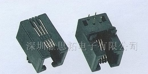 供应金线通讯网络插头、插座RJ45、RJ11（53-01）