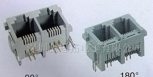 供应金线通讯网络插头、插座RJ45、RJ11（52-51）