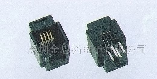 供应金线通讯网络插头、插座RJ45、RJ11（52-71）