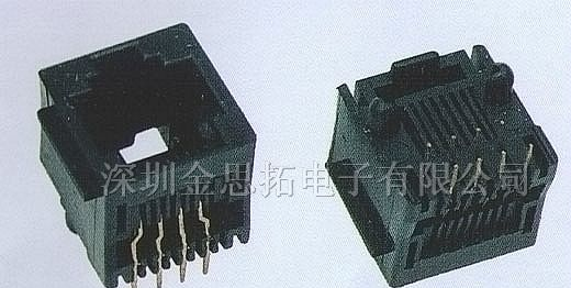 供应金线通讯网络插头、插座RJ45、RJ11（52-32）
