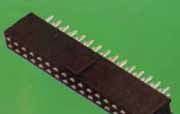 供应对应简牛座子的凸点排母2.54  2x5p 大量供应