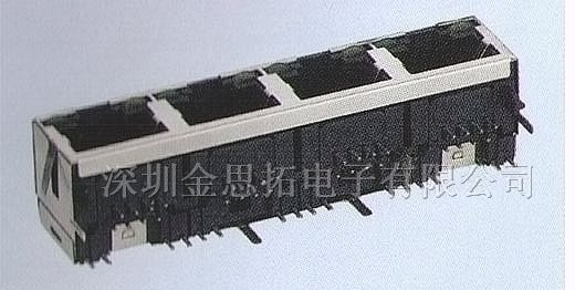 供应金线通讯网络插头、插座RJ45、RJ11(56-32)
