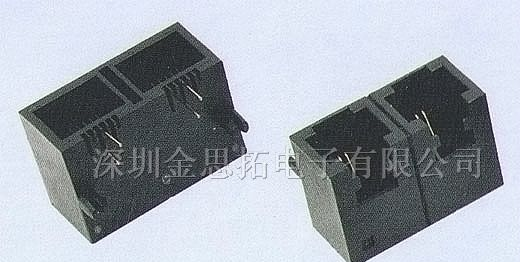 供应金线通讯网络插头、插座RJ45、RJ11(53-34)