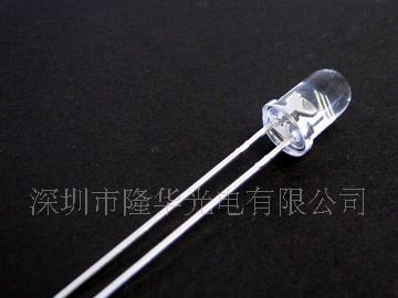 发光二极管,F5圆头长脚白光 亮度9000-110