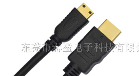 生产mini HDMI 线，高清HDMI连接线