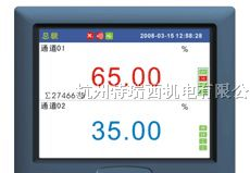 供应杭州特瑞西VX6000系列彩屏无纸记录仪