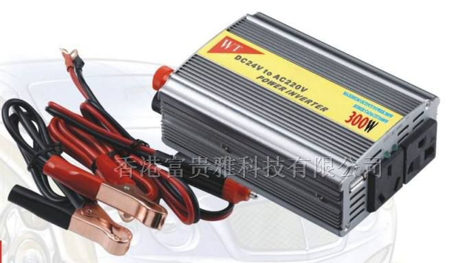 供应12V转300W带充电功能逆变，太阳能车载逆变器