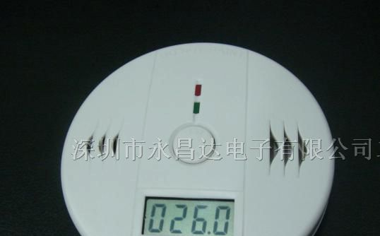 供应液晶显示一氧化碳报警器 煤气泄露报警器