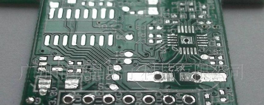 无铅喷锡PCB双面板