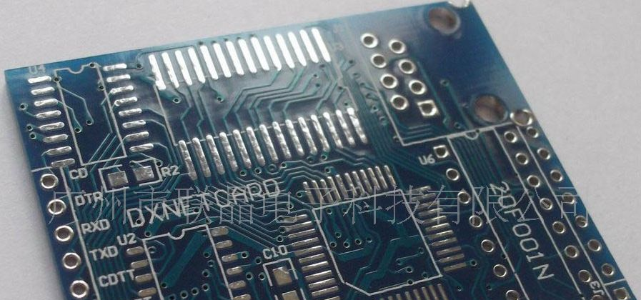 PCB双面蓝油板