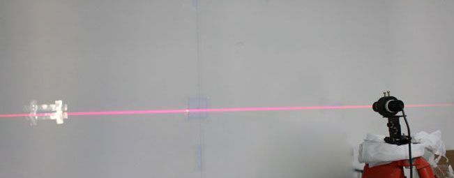 供应10米石材桥式切割机专用红外线划线仪，镭拓光电