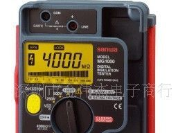 日本三和SANWA MG125数显绝缘电阻表|兆欧