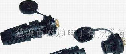 塑料航空插头 圆形连接器 塑胶航空插头插座 厂家直销