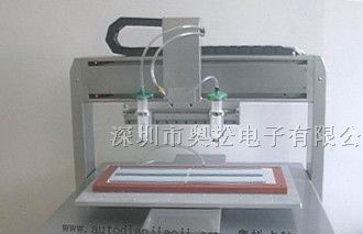 供应双头全自动点胶机.机械手点胶机.电子产品点胶设备