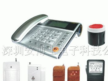 供应电话机型防盗报警器