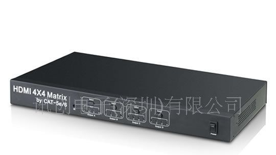 供应：HDMI 4进4出 网线矩阵切换器  HDM
