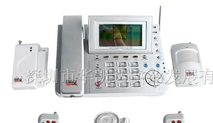 供应电话机型无线防盗报警主机,家居防盗器