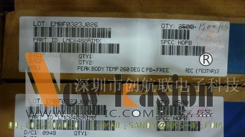 供应LMC6482AIMX集成电路